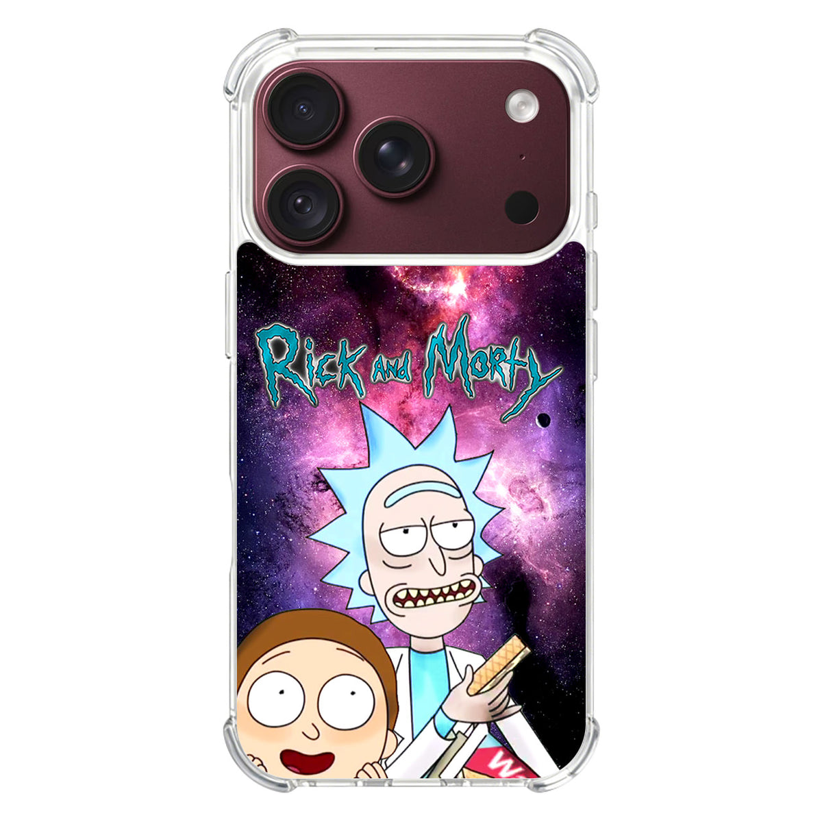 Rick And Morty Nebula Space iPhone 18 Pro / 18 Pro Max Case