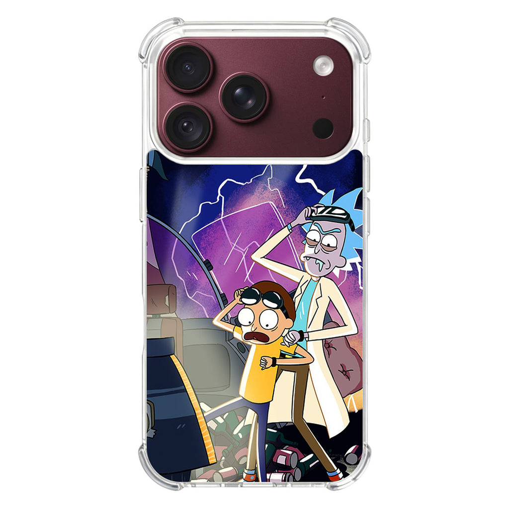 Rick And Morty Back To The Future iPhone 18 Pro / 18 Pro Max Case