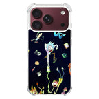 Rick And Morty Portal Fall iPhone 18 Pro / 18 Pro Max Case