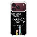 Rick And Morty Quotes iPhone 18 Pro / 18 Pro Max Case