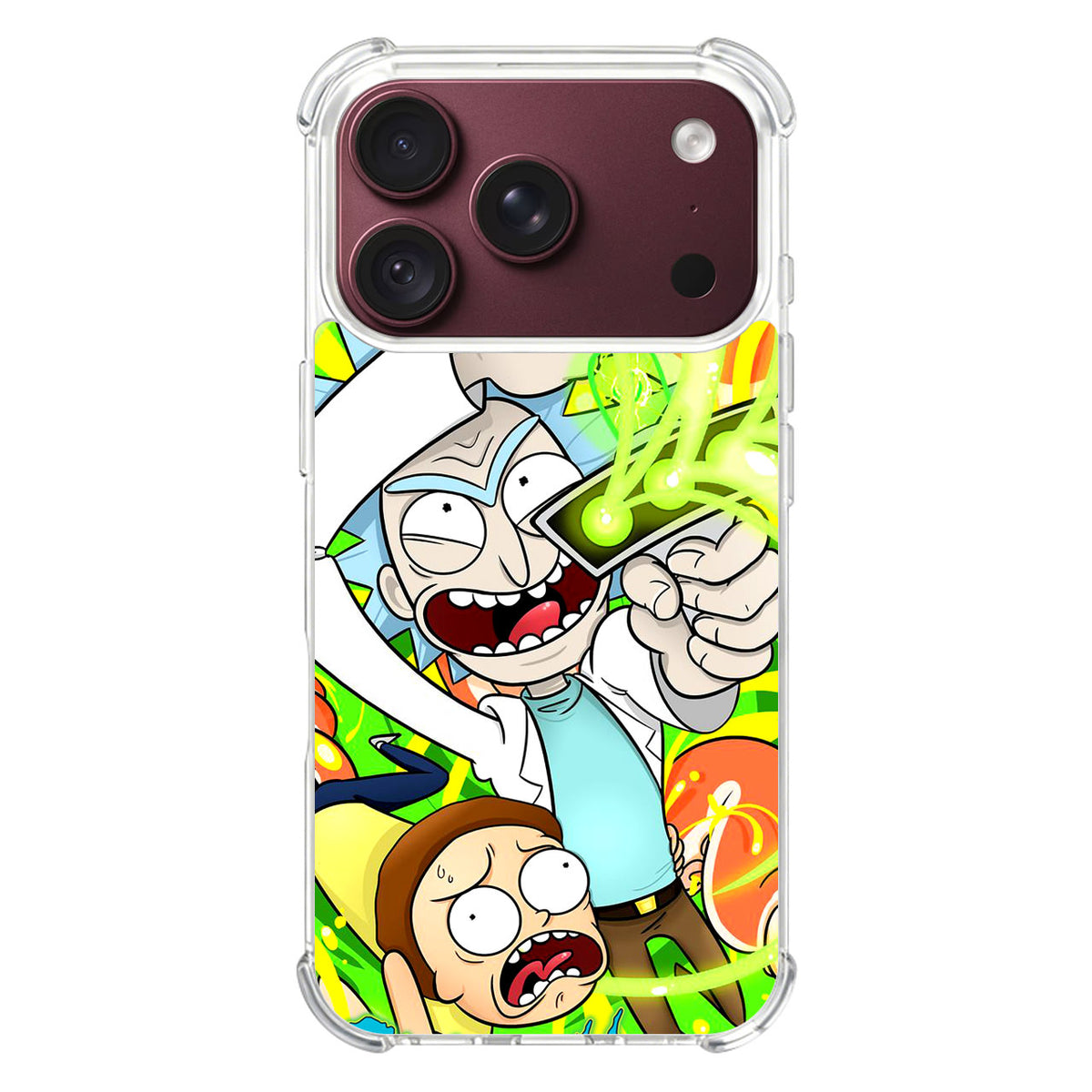 Rick And Morty Shoot Portal Gun iPhone 18 Pro / 18 Pro Max Case
