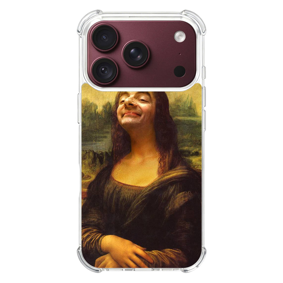 Rowan Atkinson Monalisa Funny iPhone 18 Pro / 18 Pro Max Case