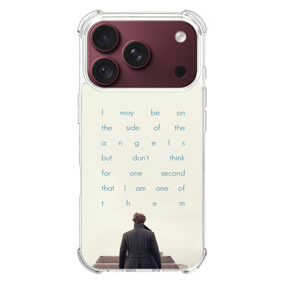 Sherlock Holmes Quote iPhone 18 Pro / 18 Pro Max Case