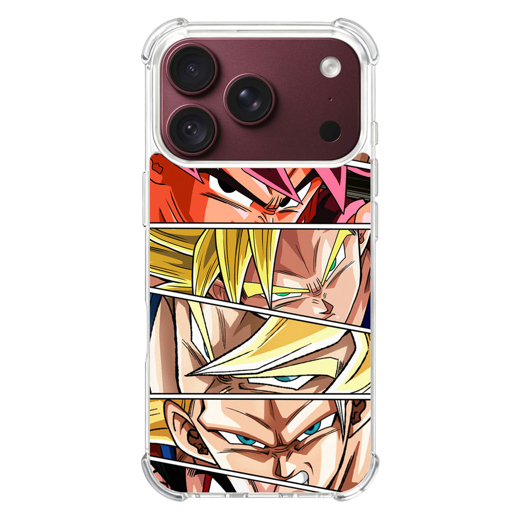 Son Goku Forms iPhone 18 Pro / 18 Pro Max Case