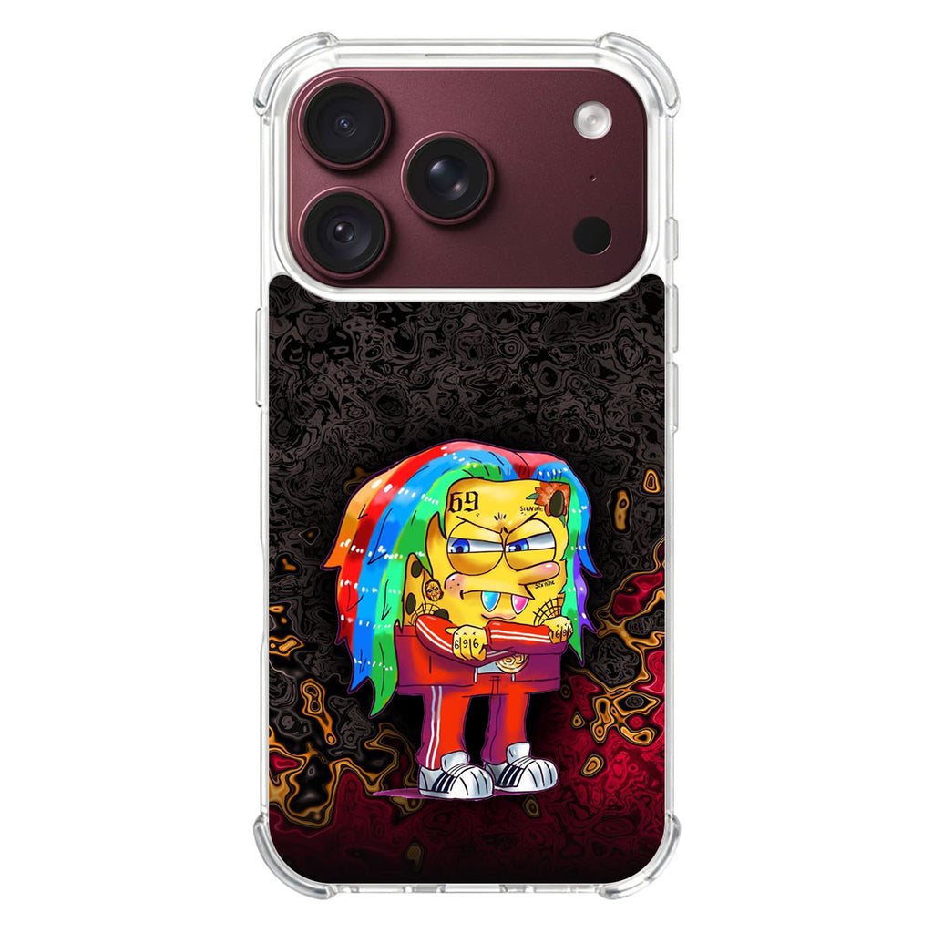 Sponge Hypebeast 69 Mode iPhone 18 Pro / 18 Pro Max Case