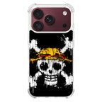 Straw Hat Pirate Logo Paint iPhone 18 Pro / 18 Pro Max Case