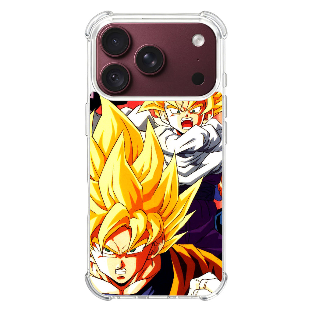 Super Saiyan Goku And Gohan iPhone 18 Pro / 18 Pro Max Case