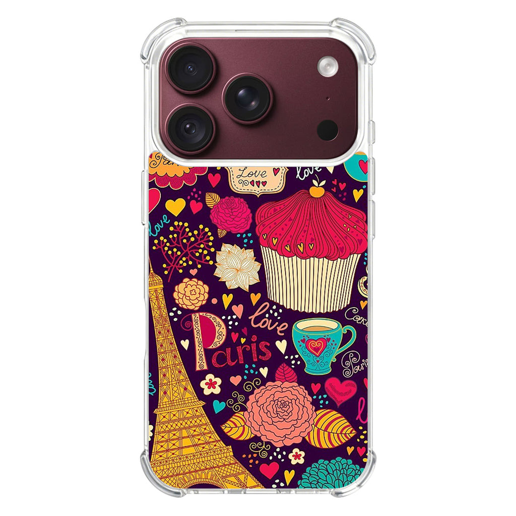 Vintage Love In Paris iPhone 18 Pro / 18 Pro Max Case