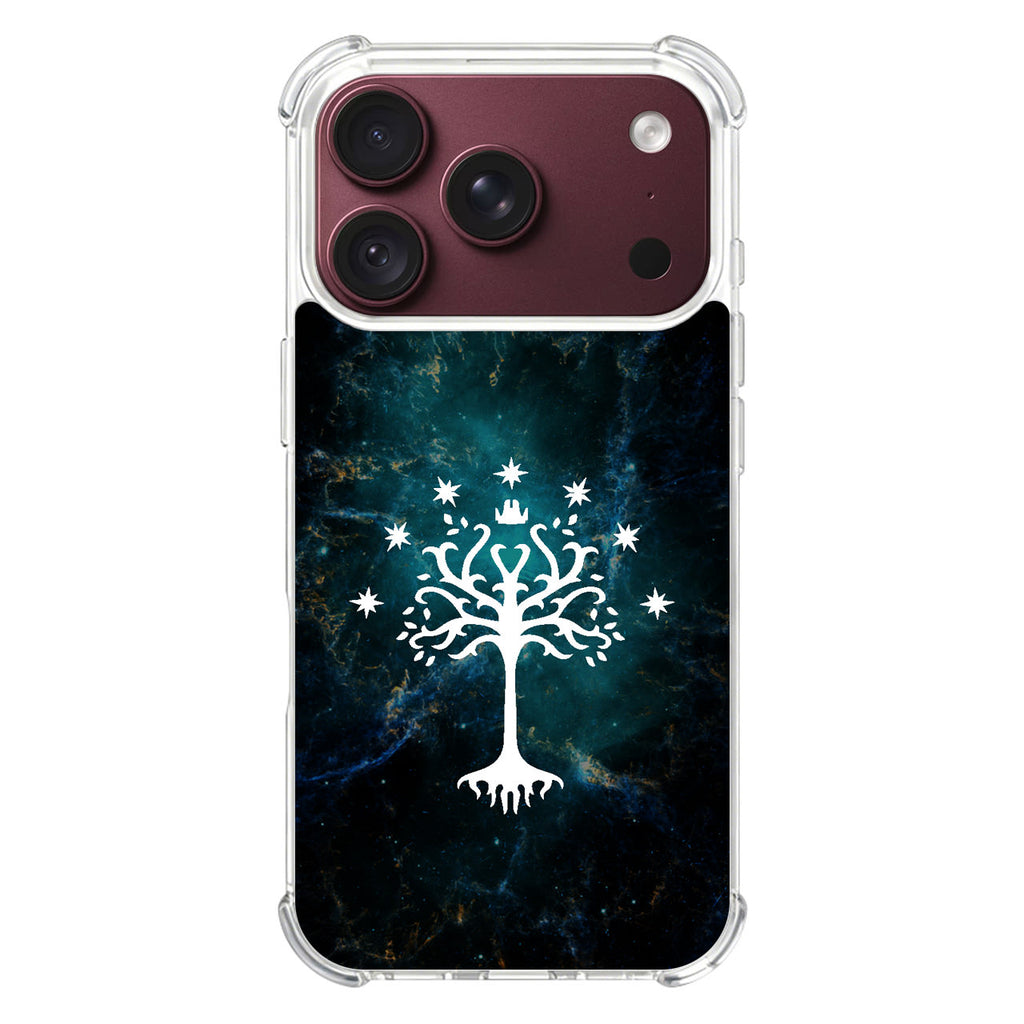 White Tree Of Gondor In Space Nebula iPhone 18 Pro / 18 Pro Max Case