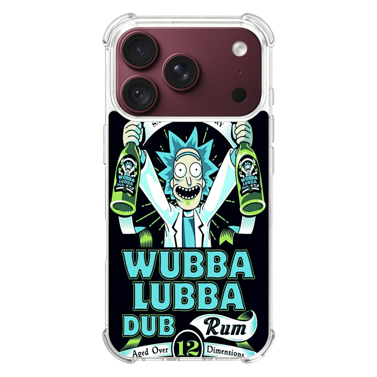Wubba Lubba Dub Rum iPhone 18 Pro / 18 Pro Max Case