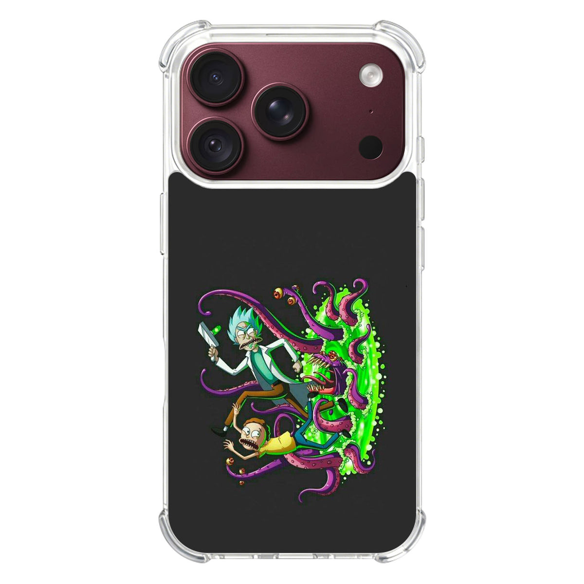 Rick And Morty Pass Through The Portal iPhone 18 Pro / 18 Pro Max Case