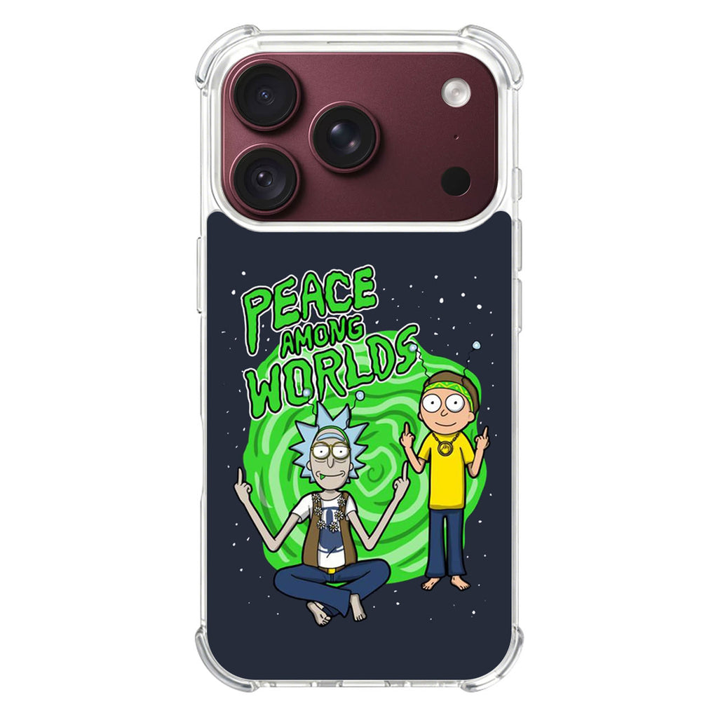 Rick And Morty Peace Among Worlds iPhone 18 Pro / 18 Pro Max Case