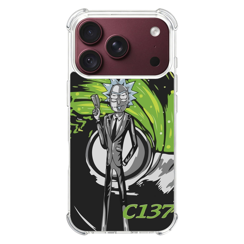 Rick Sanchez Agent C137 iPhone 18 Pro / 18 Pro Max Case