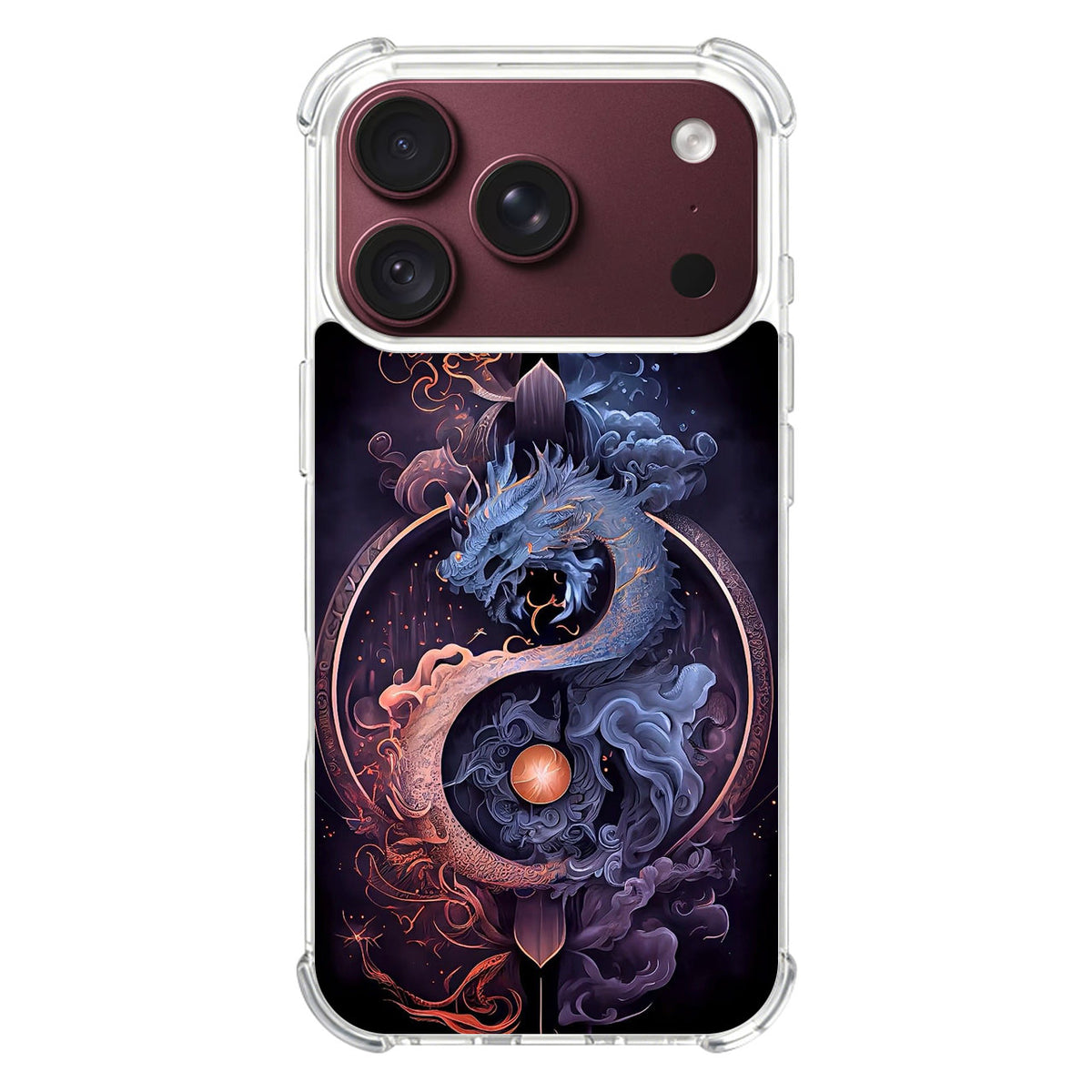 Dragon Yin Yang iPhone 18 Pro / 18 Pro Max Case