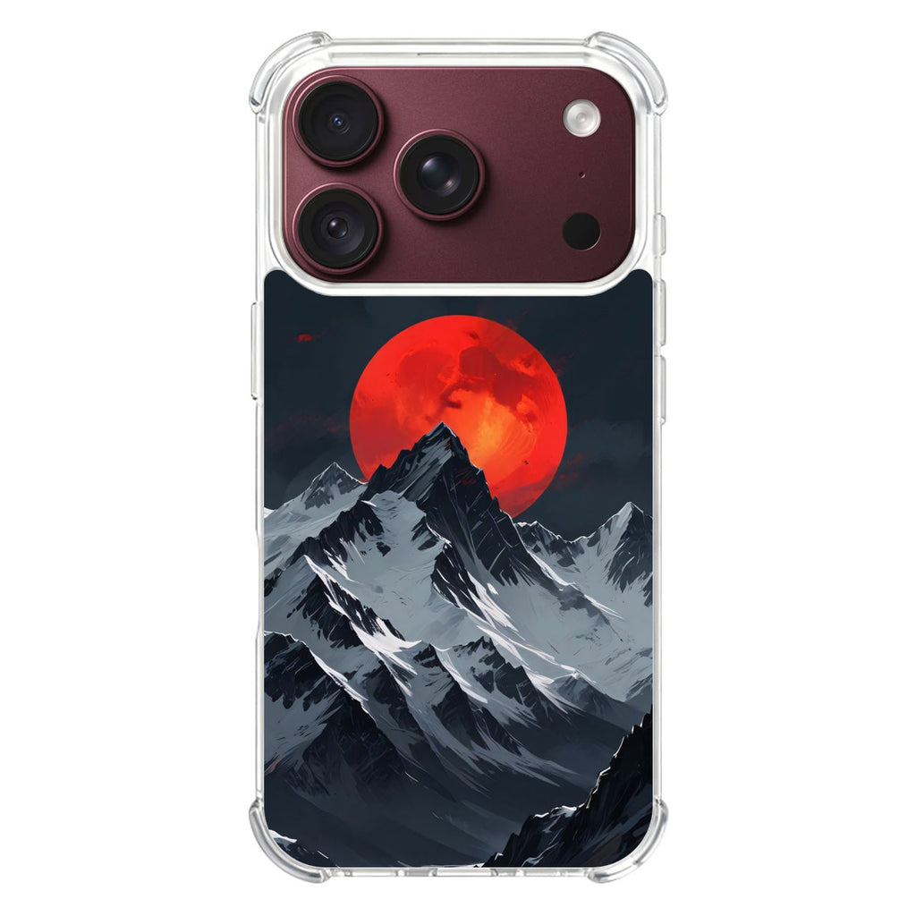 Crimson Eclipse The Mountain iPhone 18 Pro / 18 Pro Max Case