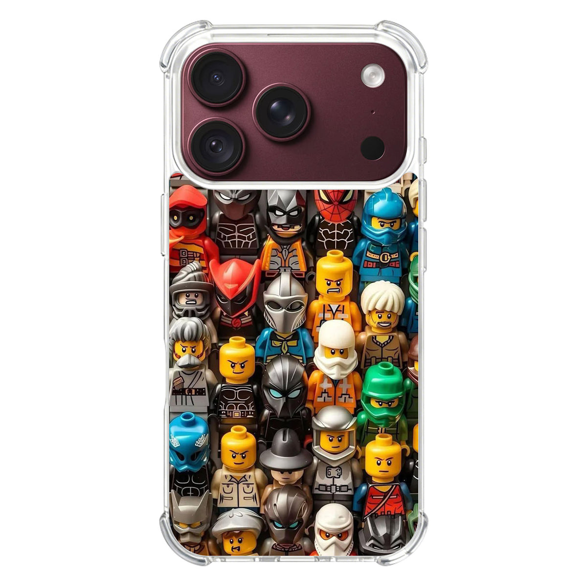 Mini Figures Heroes Assemble iPhone 18 Pro / 18 Pro Max Case