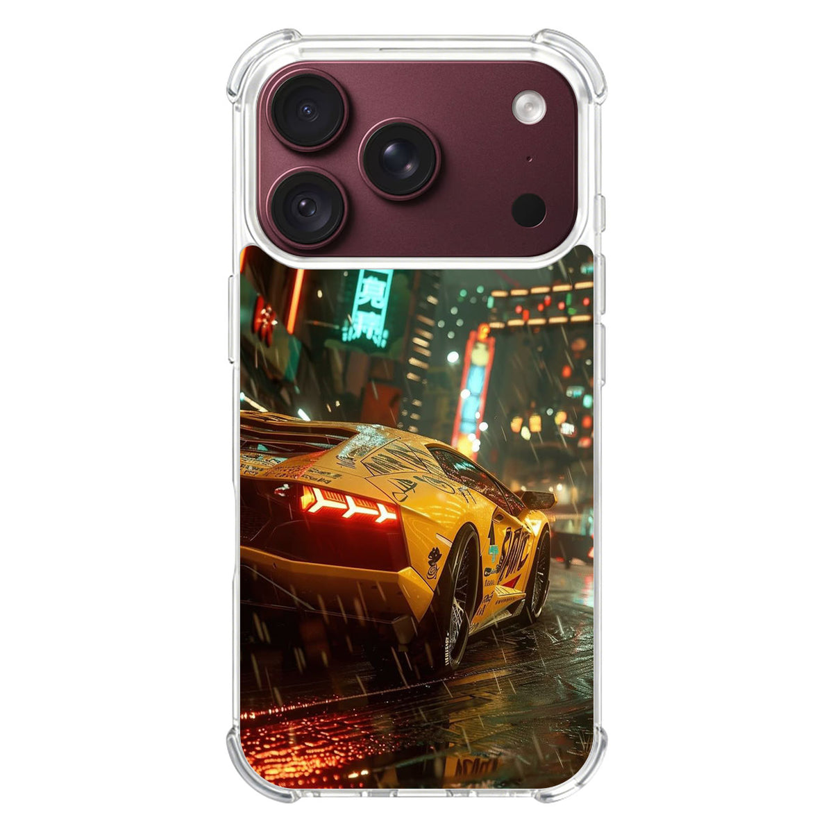 Night Drift Thunder Neon Streets iPhone 18 Pro / 18 Pro Max Case