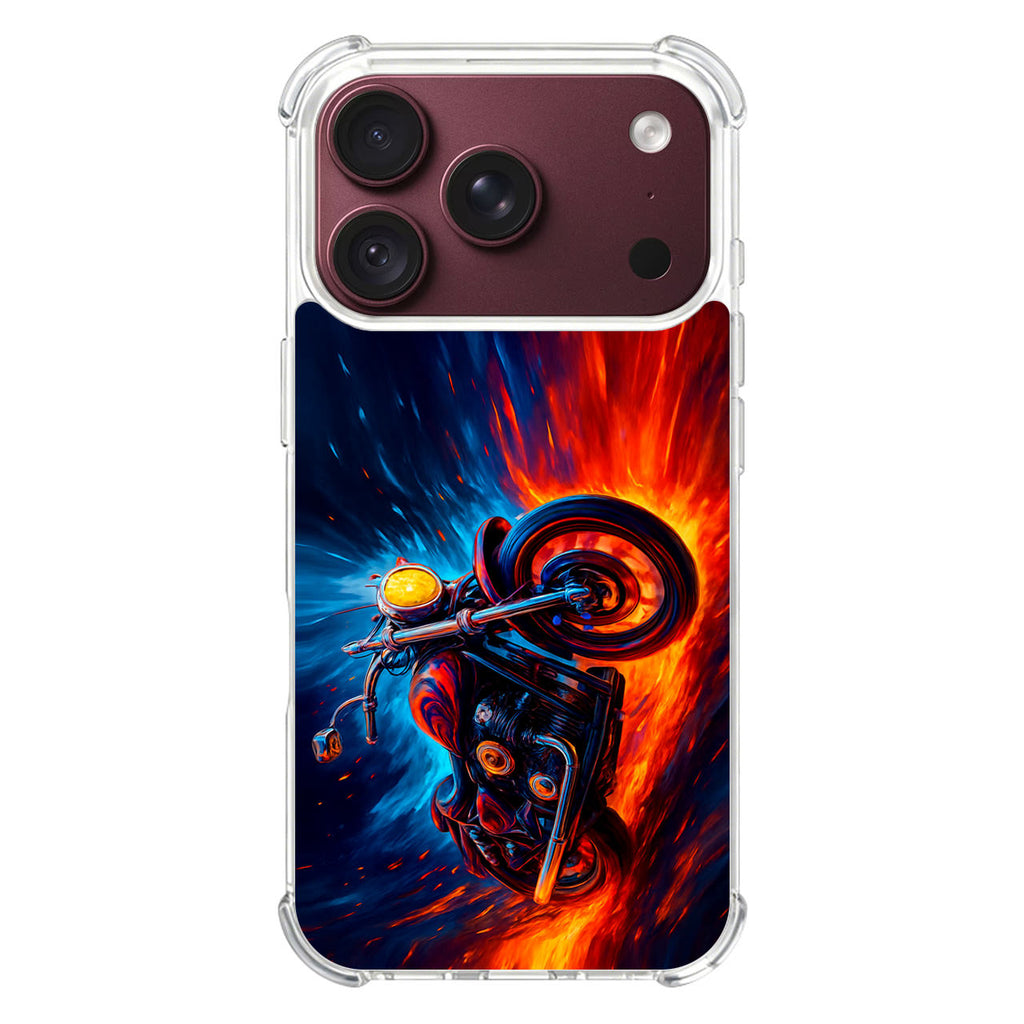 Ride Through Fire and Ice iPhone 18 Pro / 18 Pro Max Case