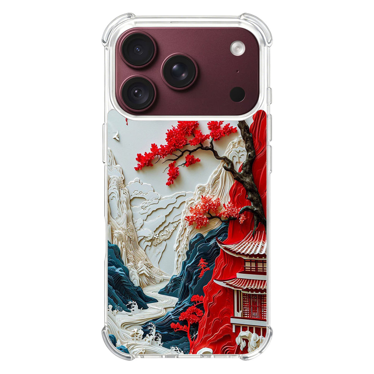 Whispers of the Crimson Zen iPhone 18 Pro / 18 Pro Max Case