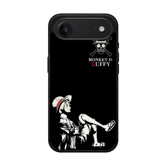 Monkey D Luffy Black And White iPhone Air Case