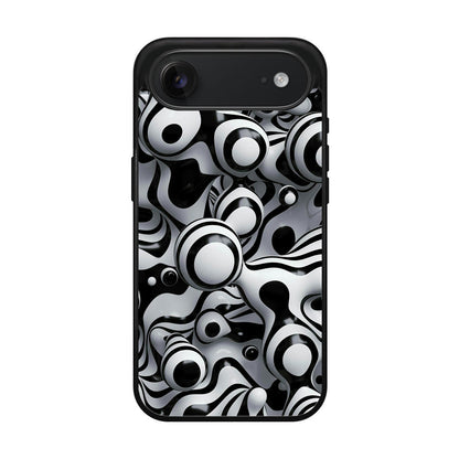 Abstract Art Black White iPhone Air Case