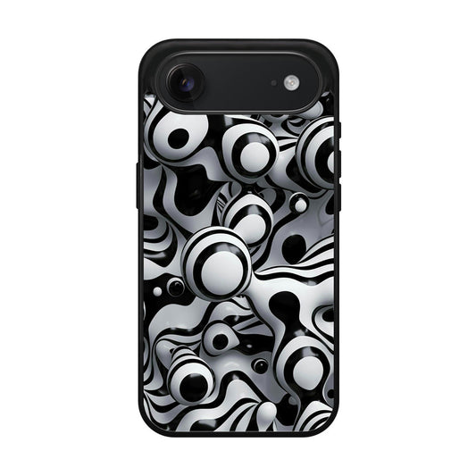 Abstract Art Black White iPhone Air Case