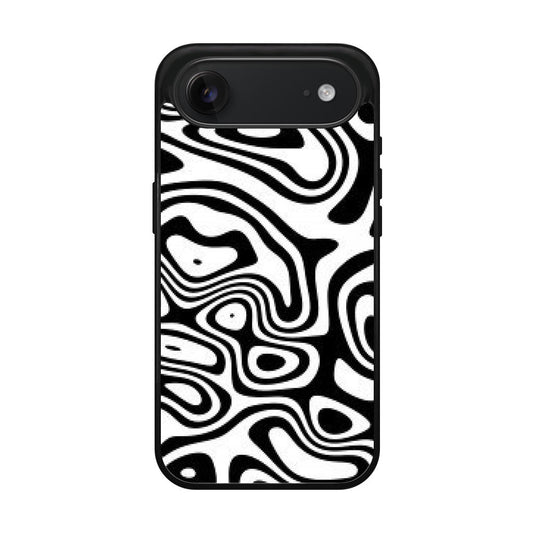 Abstract Black and White Background iPhone Air Case
