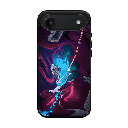 Abstract Purple Blue Art iPhone Air Case