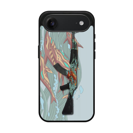 AK-47 Aquamarine Revenge iPhone Air Case
