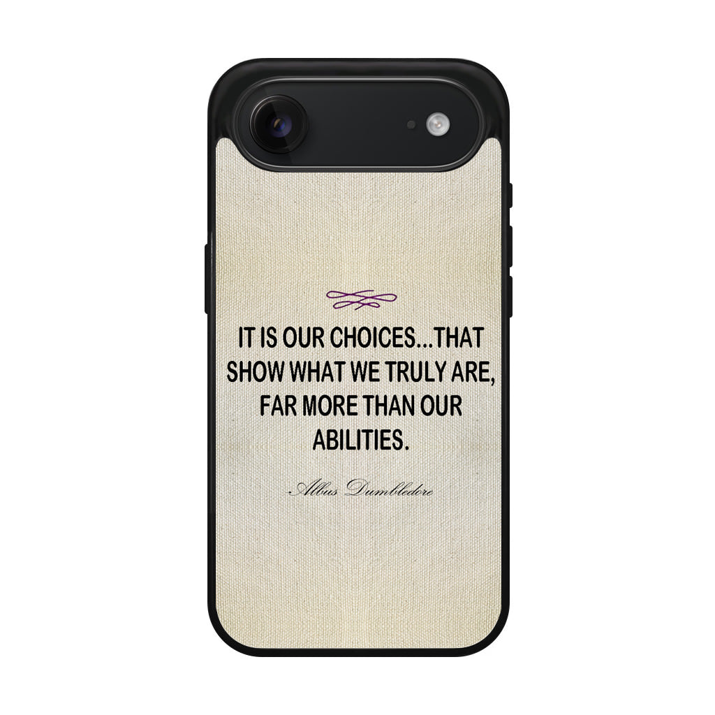 Albus Dumbledore Quote iPhone Air Case