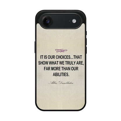 Albus Dumbledore Quote iPhone Air Case