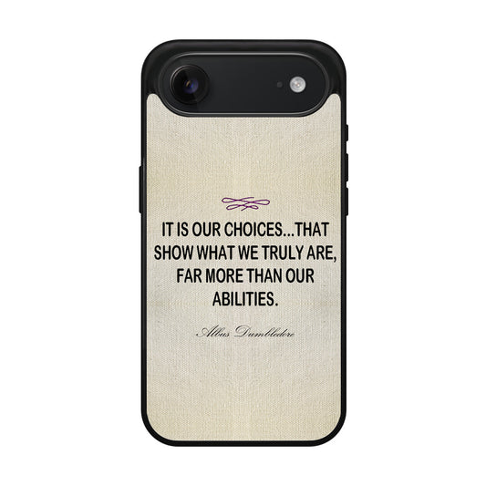 Albus Dumbledore Quote iPhone Air Case