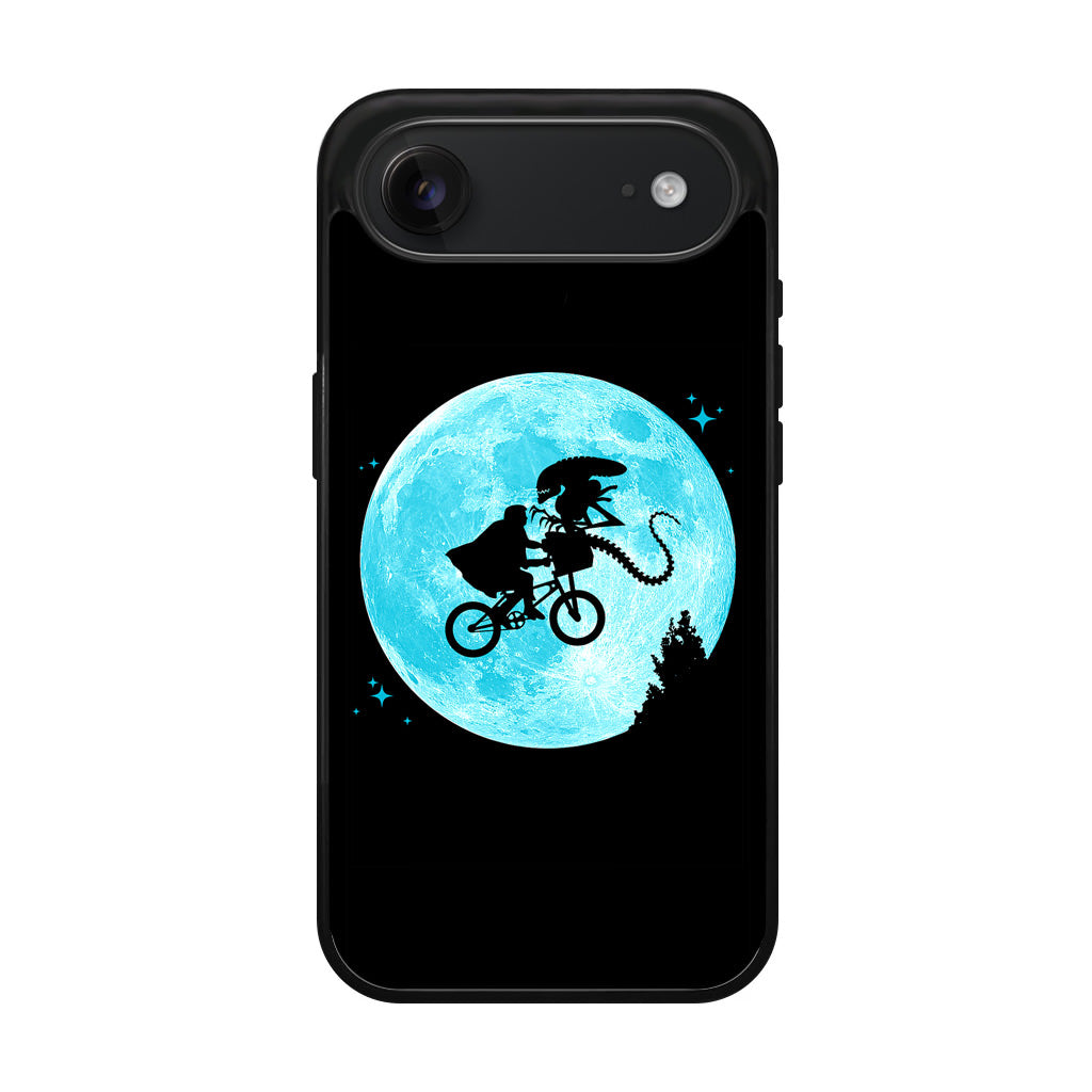 Alien Bike to the Moon iPhone Air Case
