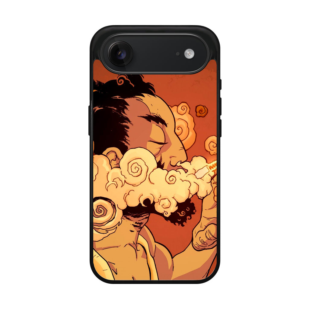 Artistic Psychedelic Smoke iPhone Air Case