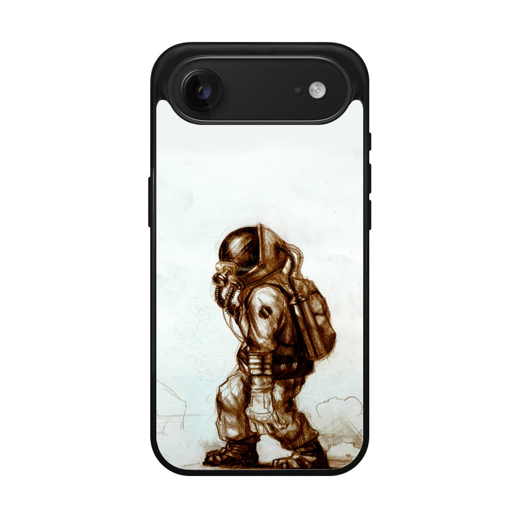 Astronaut Heavy Walk iPhone Air Case