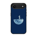 Astronaut Mowing The Moon iPhone Air Case