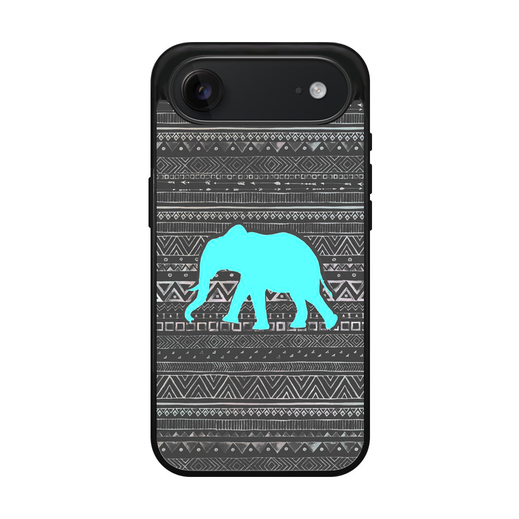 Aztec Elephant Turquoise iPhone Air Case