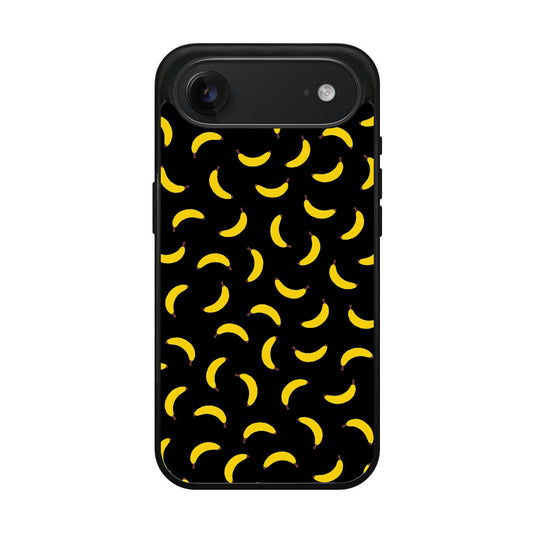 Bananas Fruit Pattern Black iPhone Air Case