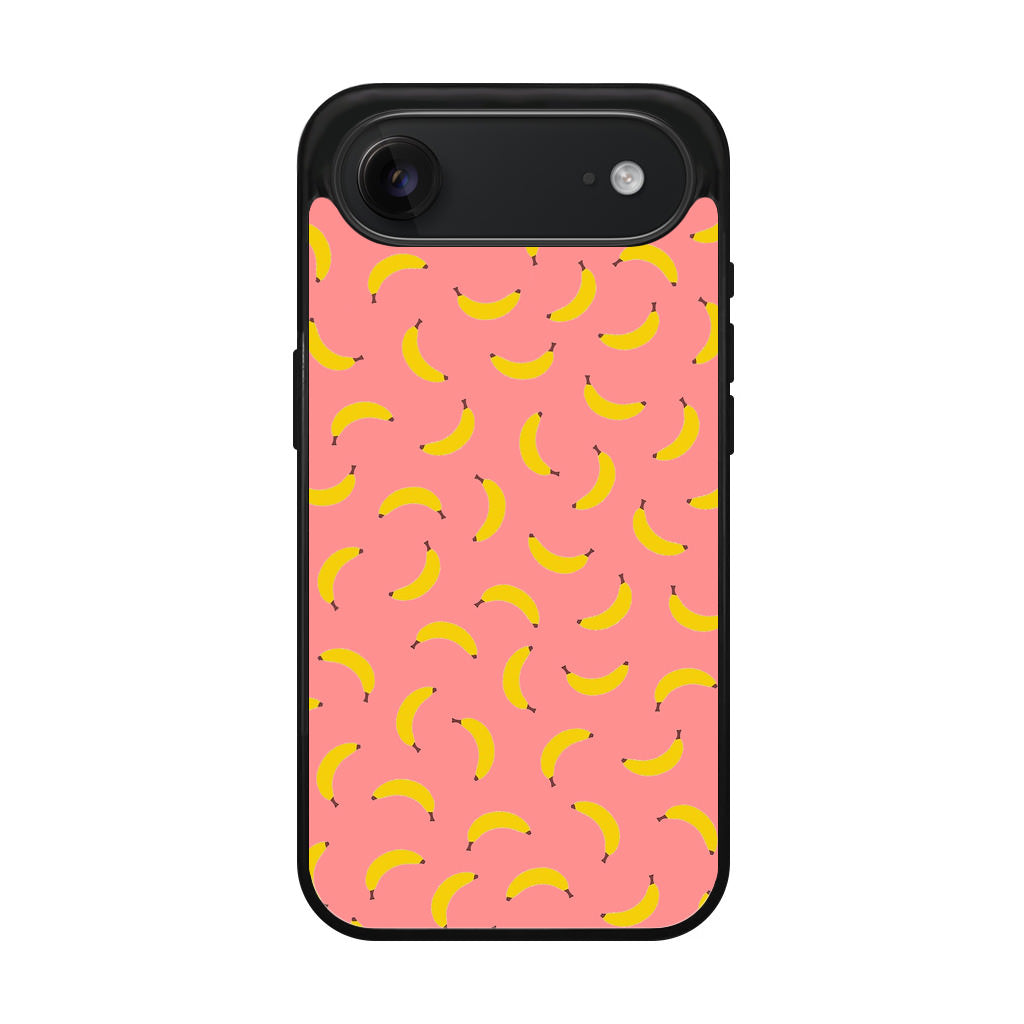 Bananas Fruit Pattern Pink iPhone Air Case