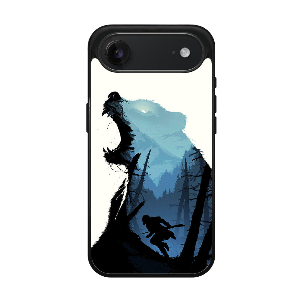 Bear Hunter Art iPhone Air Case