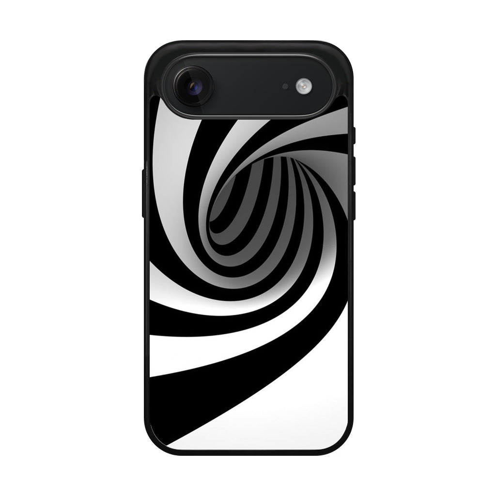 Black and White Twist iPhone Air Case