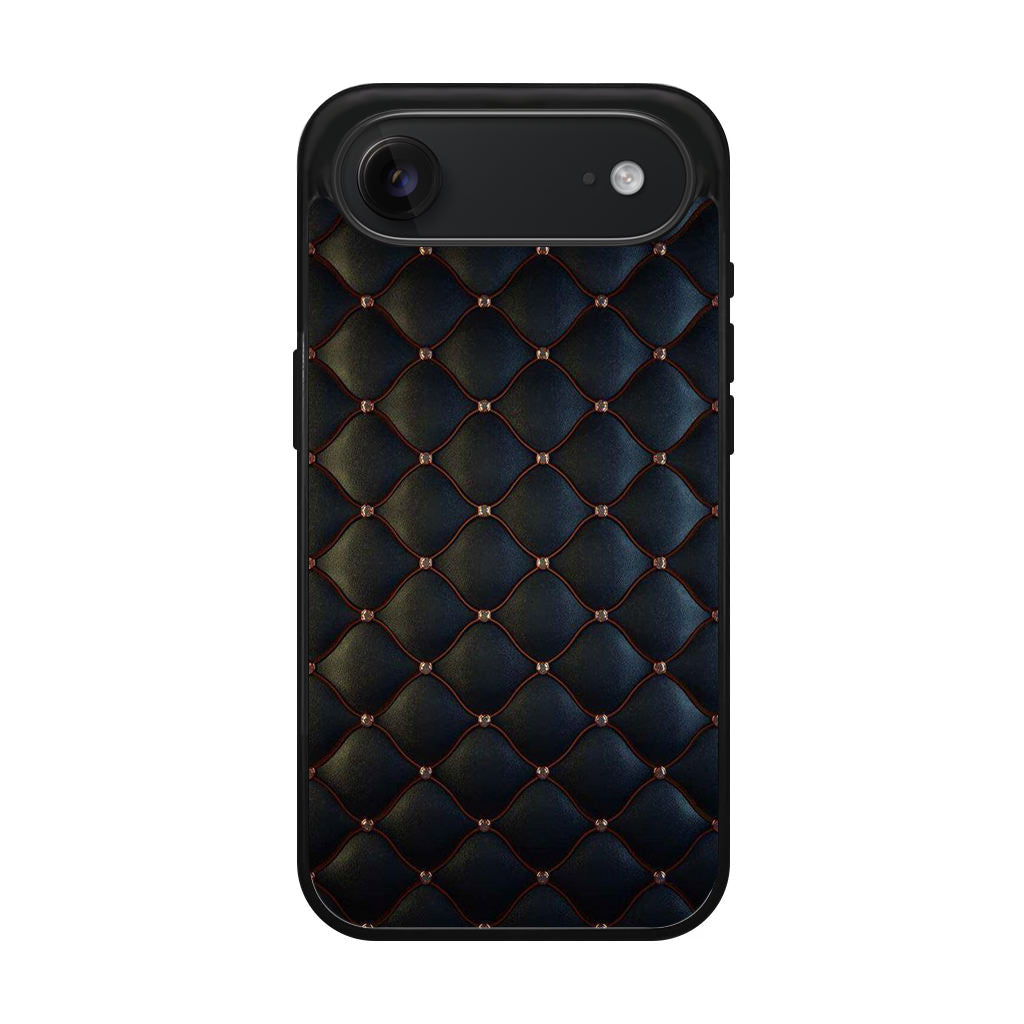 Black Royal Pattern iPhone Air Case