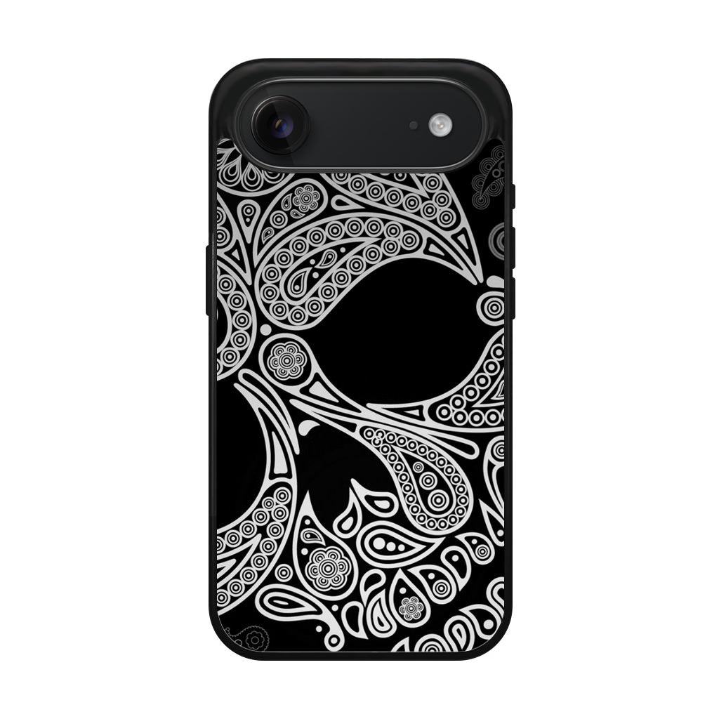 Black Skull iPhone Air Case