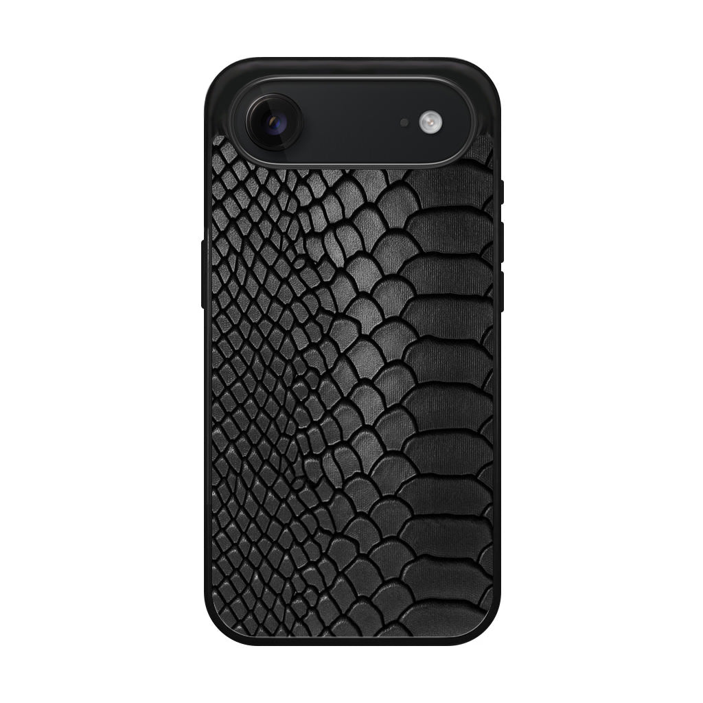 Black Snake Skin Texture iPhone Air Case