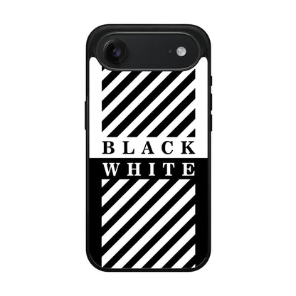 Black White Stripes iPhone Air Case