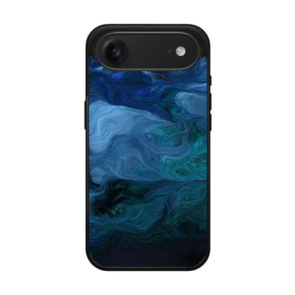 Blue Abstract Art iPhone Air Case