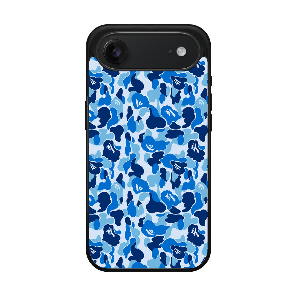 Blue Camo iPhone Air Case