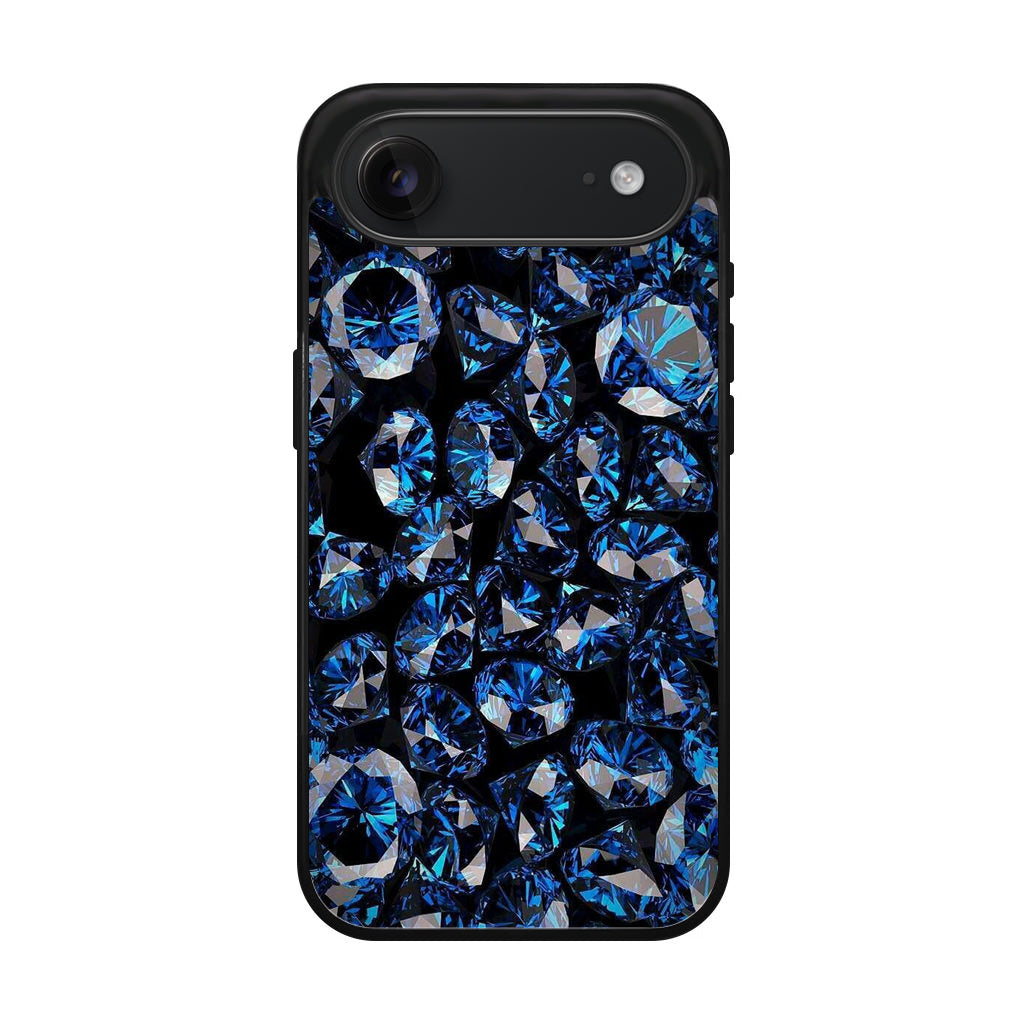 Blue Diamonds Pattern iPhone Air Case