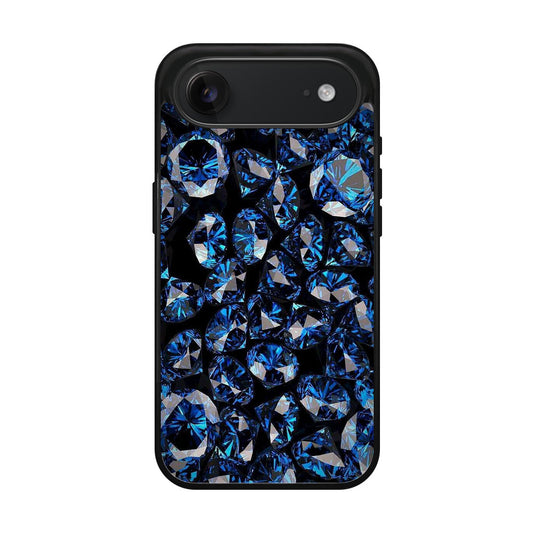 Blue Diamonds Pattern iPhone Air Case