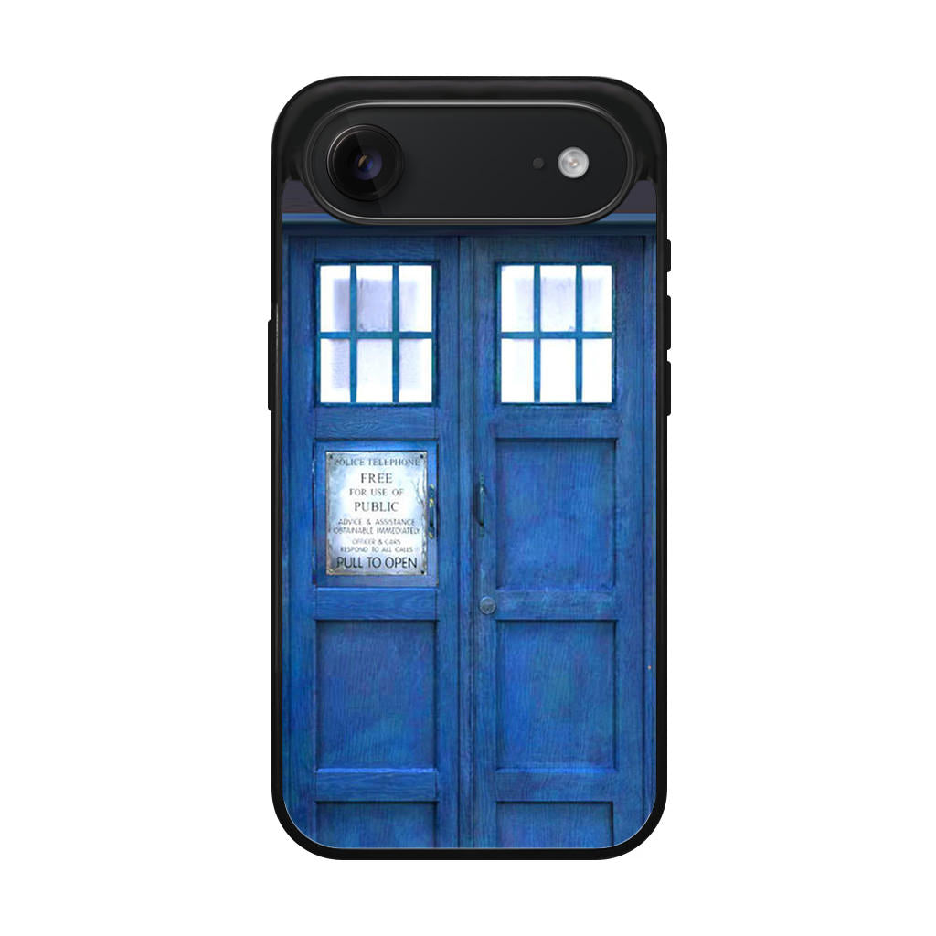 Blue Police Call Box iPhone Air Case